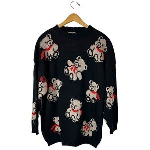Classic Essential Adele Knitwear Teddy Bear Sweater Size 22w
